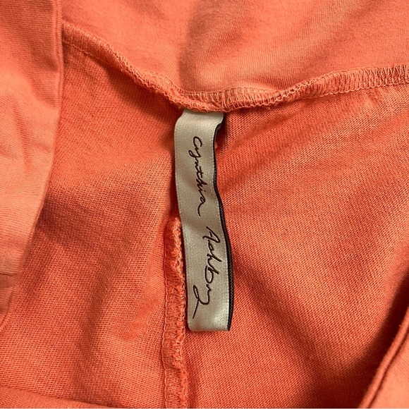 CYNTHIA ASHBY wide leg capri sweatpants - Picture 3 of 5